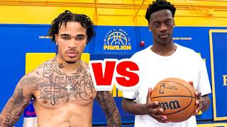 I 1v1'd The Number 1 NBA Draft Pick! (AJ DYBANTSA)