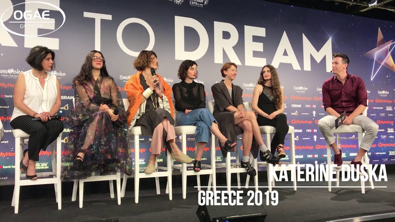 Greece Eurovision 2019 - Press Conference - OGAE GREECE