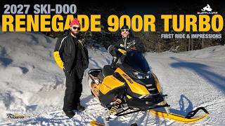 2027 Ski-Doo Renegade X-RS 900 Turbo R | First Ride and Impressions