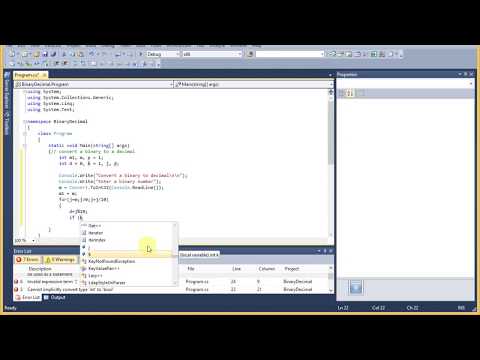 Conversion of Binary to Decimal C#.net