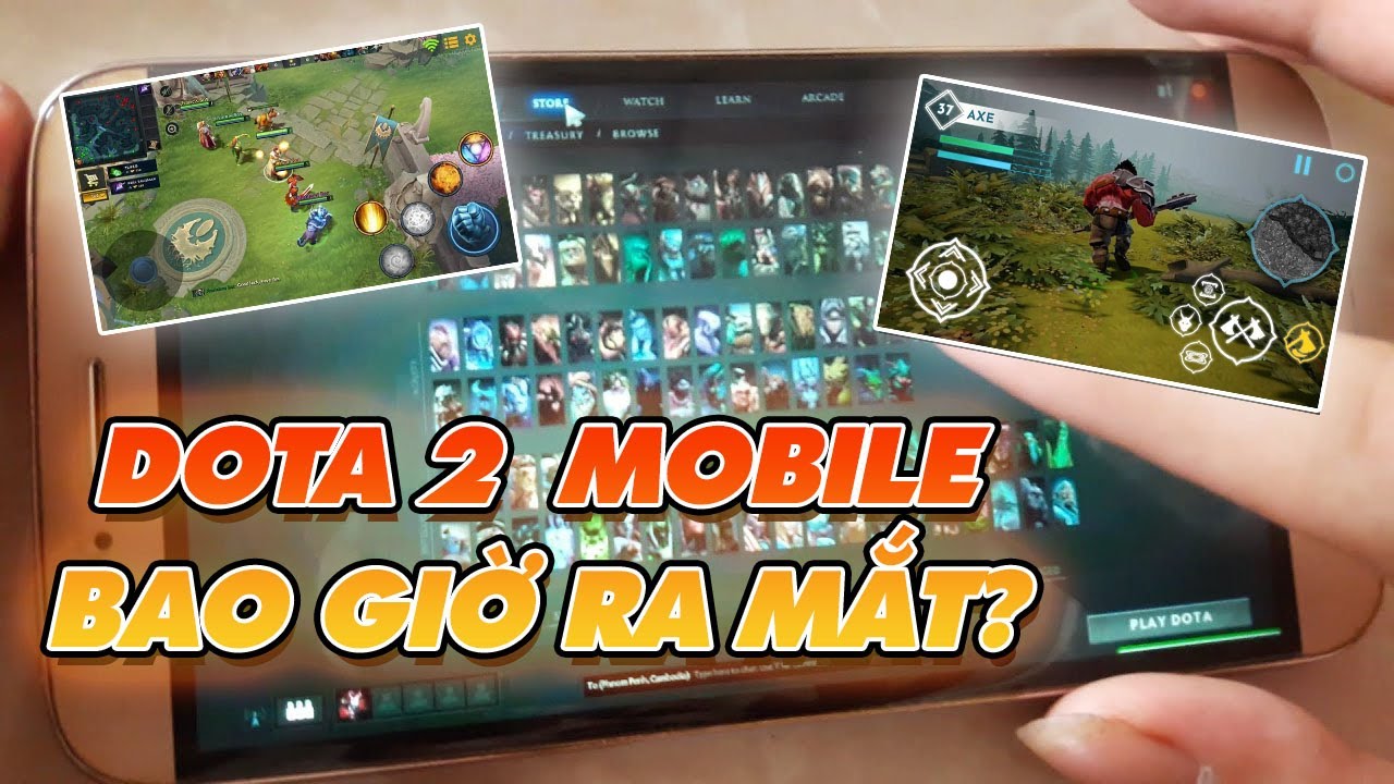 เกม dota 2  2022 New  DOTA 2 MOBILE: CÂU CHUYỆN VỀ GAMEPLAY \u0026 CẤU HÌNH | CHUYỆN NGOÀI LỀ