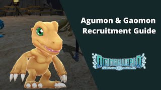 Agumon & Gaomon Recruitment Guide - Digimon World Next Order - 100% Walkthrough Guide 29