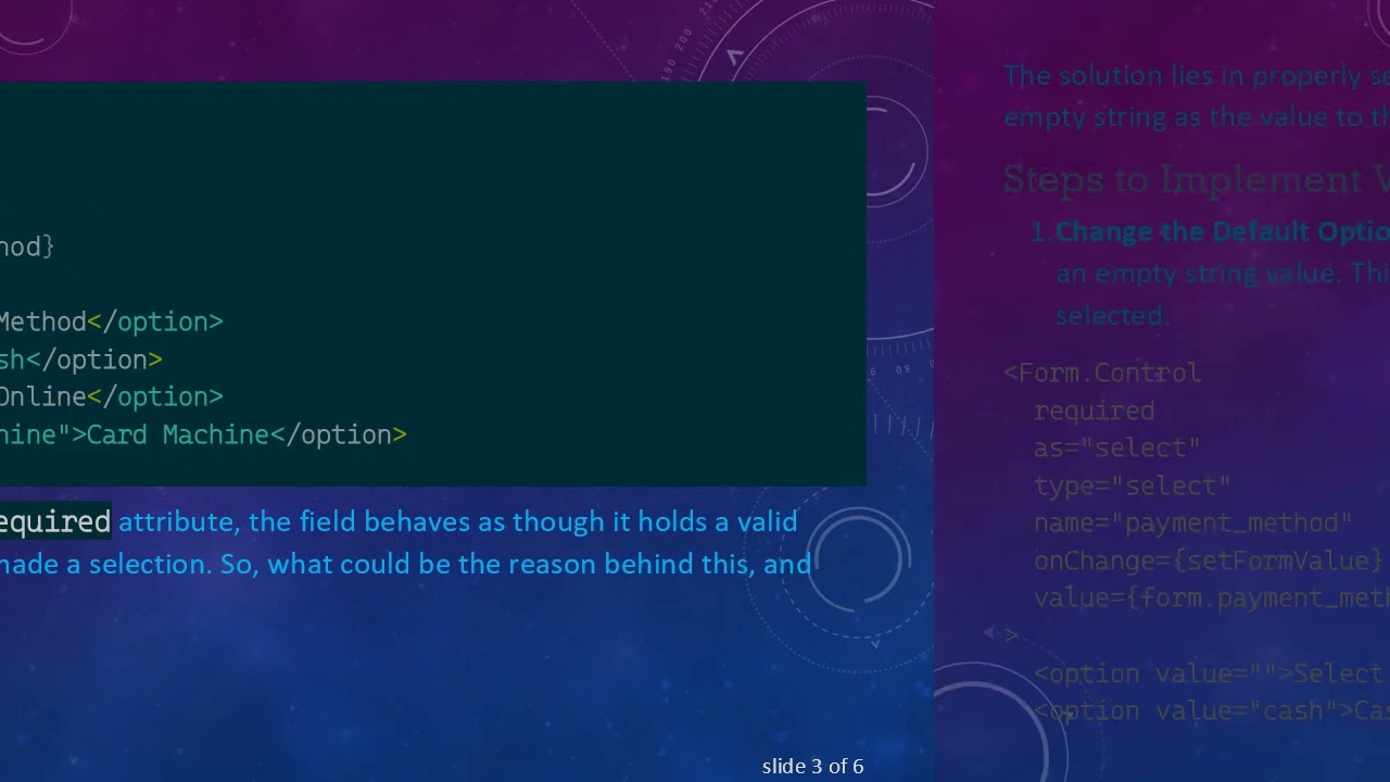 How to Validate Select Inputs in React-Bootstrap Forms