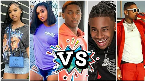 Kinigra VS Jay VS Badkid Jay VS Funny Mike VS Jada Marie Lifestyle Comparison By Mixworld