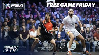 Squash: "THE QUALITY IS JUST GOING UP!" - ElShorbagy v Ghosal - Canary Wharf 2020 - Free Game Friday