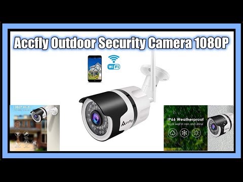 Accfly Outdoor Security Camera 1080P HD Wireless WiFi Home Security Surveillance System, FULL REVIEW
