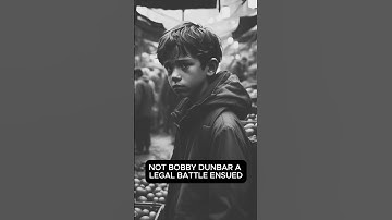 Bobby Dunbar: The Boy Who Came Back… But Was It Really Him?#BobbyDunbar #history