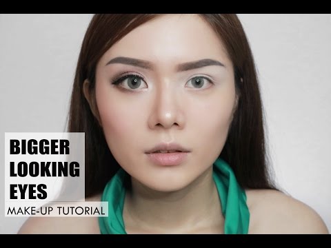 Bigger looking eyes make-up tutorial (ENG SUB) | Christine Sindoko