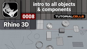 0008. intro to all kind of objects in rhino