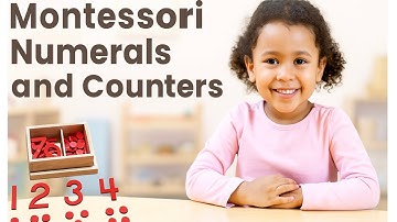 Montessori Numbers/Numerals and Counters @E&O Montessori #montessori #parenting #parentingtips