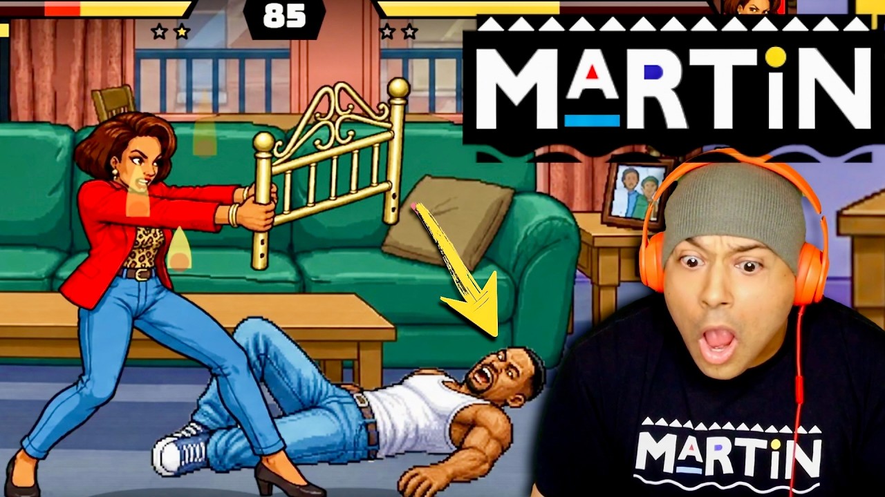 A MARTIN SHOW FIGHTING GAME!! I'M A HUGE FAN OF THE SHOW HAD TO PLAY THIS!!!