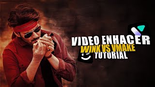 Wink Vs Vmake App Video Quality Comprasion || Best Video Quality Enhancer in 2024 || Telugu Tutorial screenshot 4