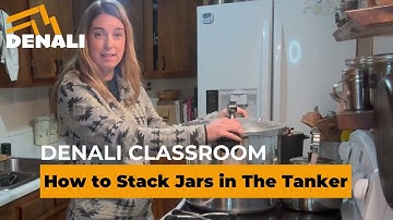 How to Stack Jars in The Tanker