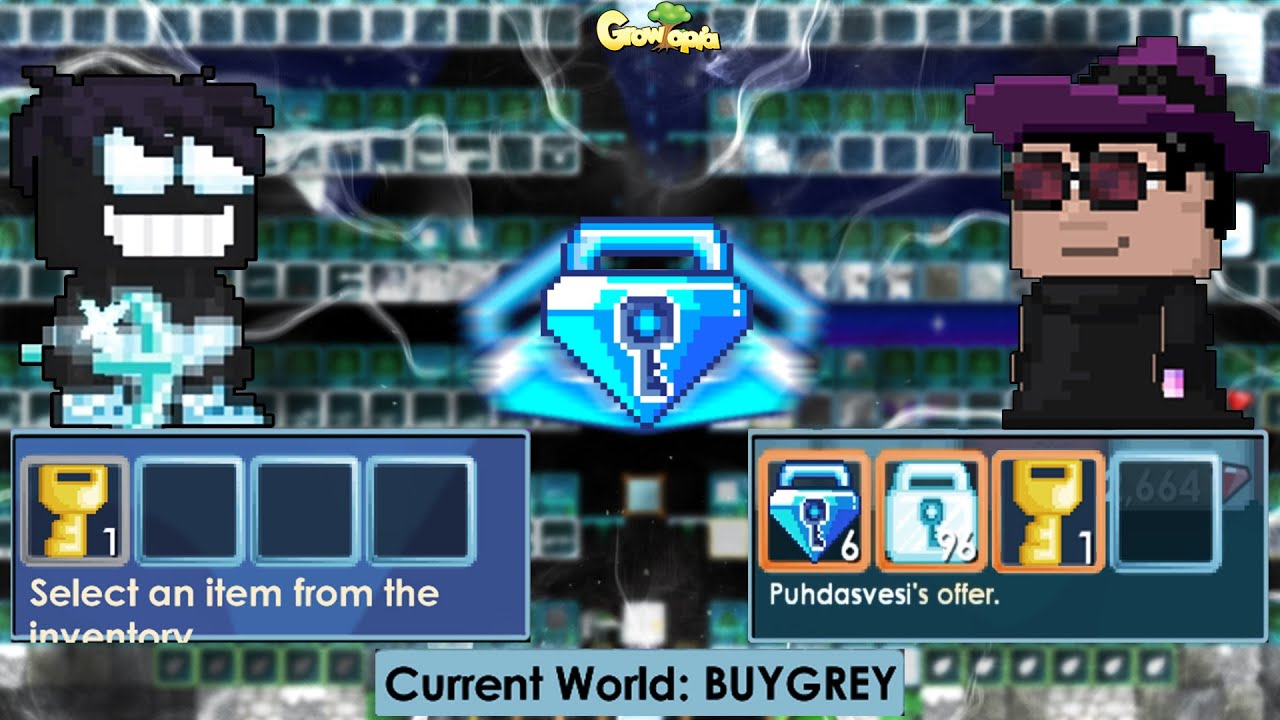 Growtopia Buy/Sell (BUYGREY) (28BGL to 38BGL) In 1 Video! YouTube