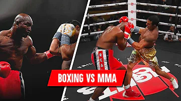 Boxing vs MMA | Evander Holyfield vs Vitor Belfort | Full Boxing Fight