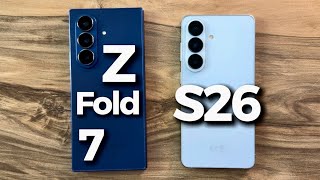 Samsung Galaxy Z Fold7 Vs Samsung Galaxy S26