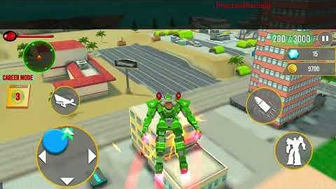 Army Bus Robot Car Game 3D - Gameplay Walkthrough Part 1 Car,Tank,JET Mode (iOS,Android Gameplay)