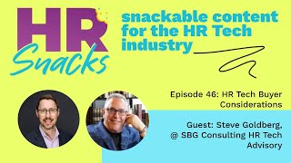 Episode 46 Hr Tech Buyer Considerations