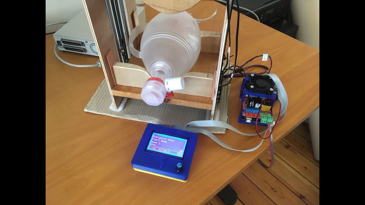 BVM 3d printer hardware/software based ventilator : Software ...