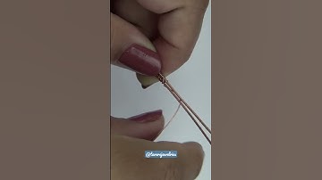 Work in Progress - wire weaving / wrapping Ring #shorts #wireweaving #wrap