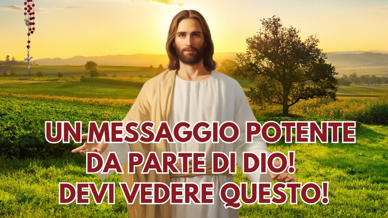Un messaggio potente da parte di Dio! Devi vedere questo! - YouTube