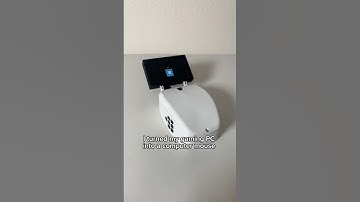 Laptop inside of a computer mouse