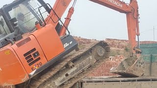 Tata Hitachi ex70 super Shaktimaan loading video.🥰😍