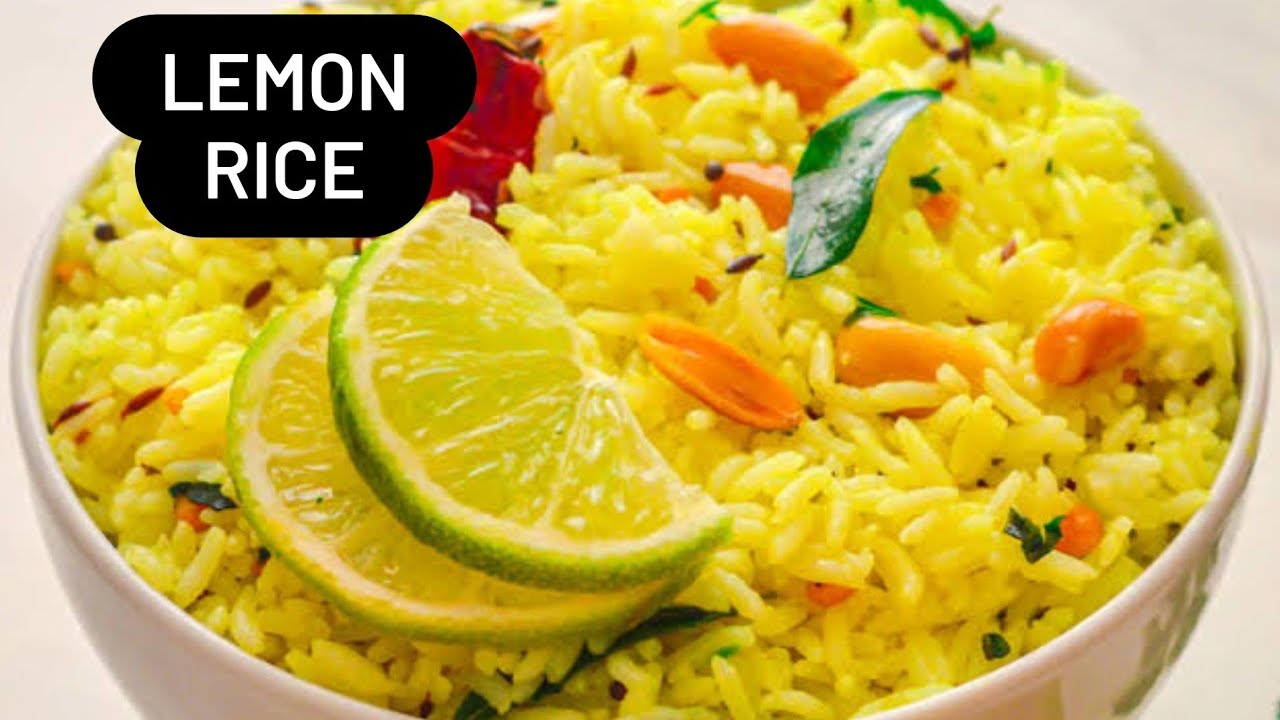 Lemon Rice Recipe in Tamil | Lunch Box Recipe | எலுமிச்சை சாதம் ...