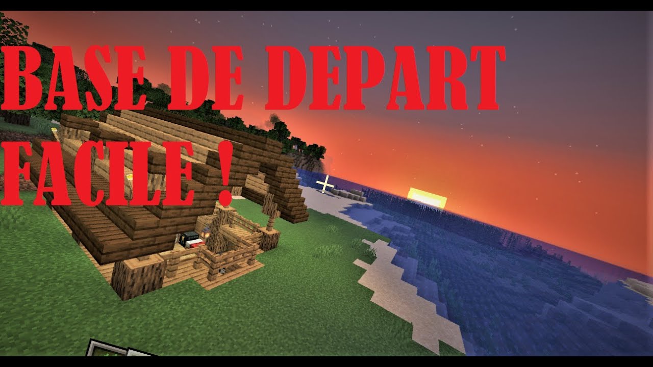 TUTO BASE DE DEPART FACILE ! MINECRAFT BEDROCK ET JAVA - YouTube
