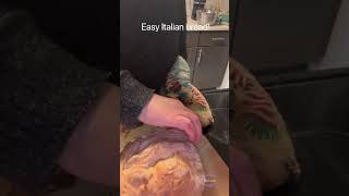 Easy Italian bread #food #baking #foodiechronicles #foodvideos #cooking #homemade