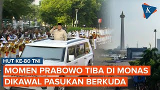Download Lagu Detik-detik Prabowo Tiba di Monas Hadiri HUT TNI, Dikawal Pasukan Berkuda MP3