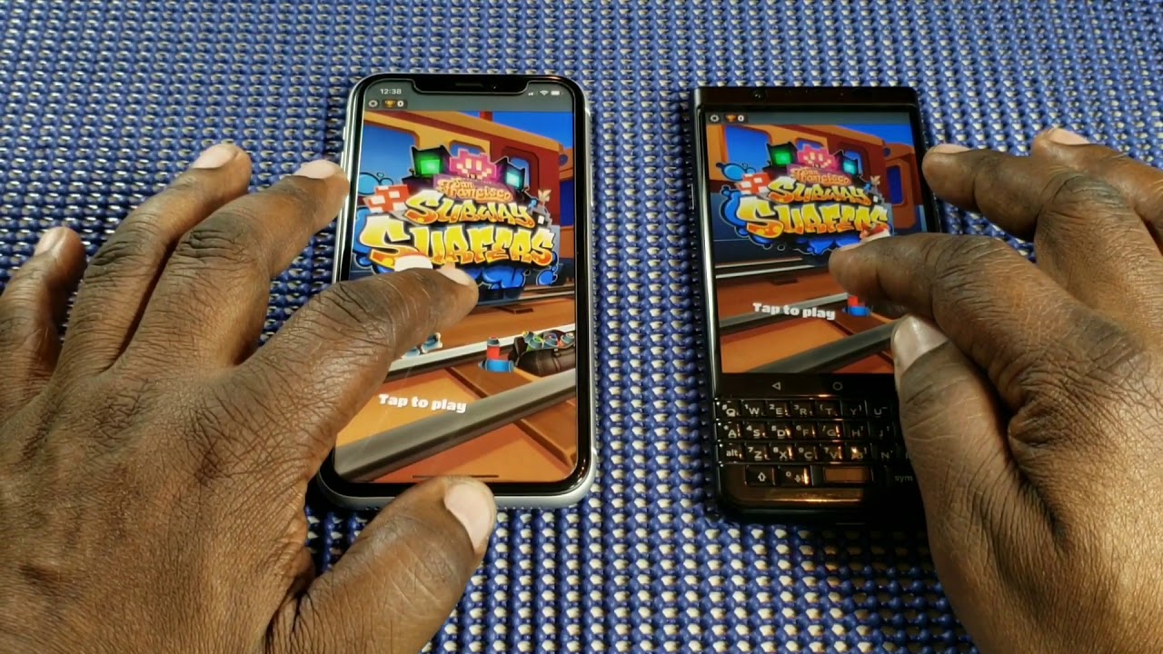 Apple iPhone XR vs BlackBerry KeyOne Apps Opening Comparison