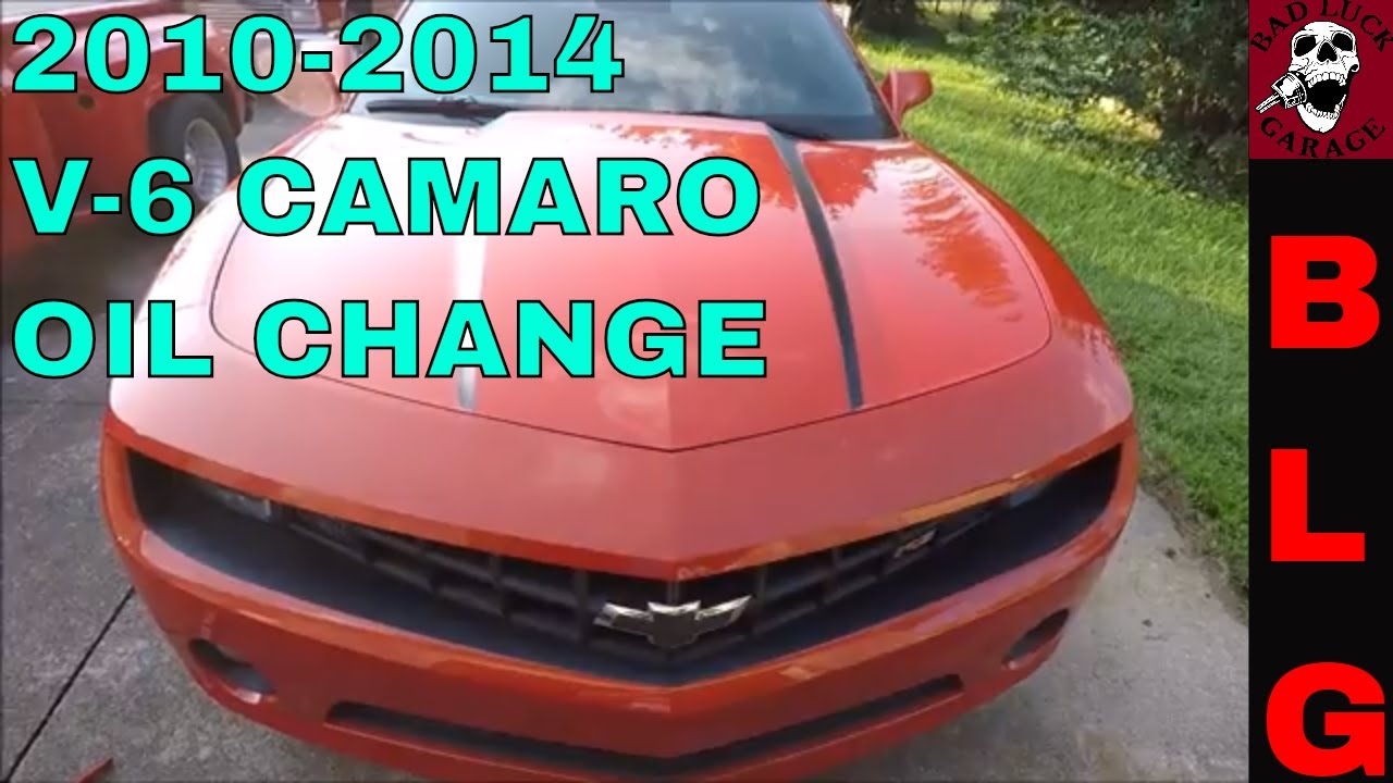 How To Change The Oil In A 2010-2014 V6 Camaro