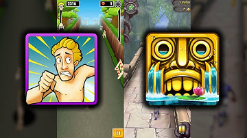 Streaker Run Vs Temple Run 2 Enchanted Palace - Endless Run Game Play