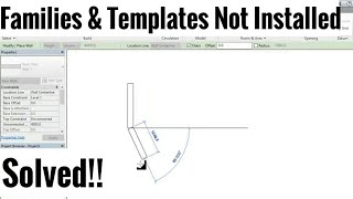 Revit Architecture 2013/2014/2015/2016/2017 Templates And Families Not Installed SOLVED!! Tutorial#1