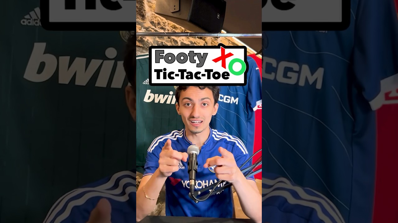 How many players did you guess correctly ?! FOOTY TIC TAC TOE