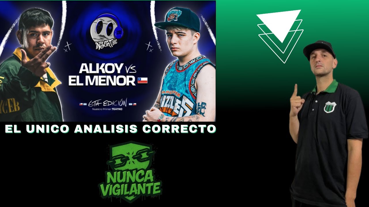 ANALIZO ALKOY VS EL MENOR - INSERT BIC 6ta FECHA - #NUNCAVIGILANTE