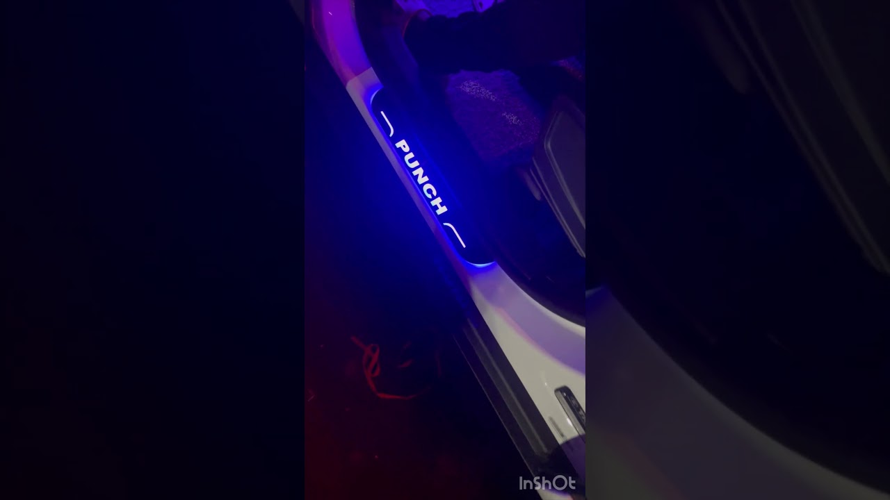 Tata punch foot stap light