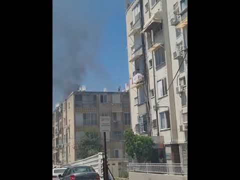 שרפת דירה בראשון לציון