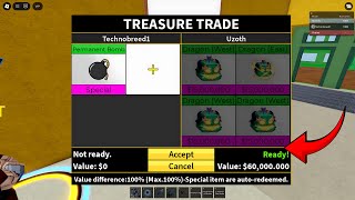 Trading New Permanent Bomb Omg Found All Insane Trades For 24 Hour - Bloxfruits Trading- Update27.3