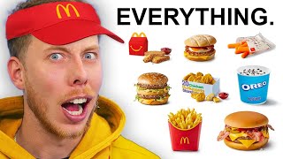 Ranking Mcdonalds Entire Menu