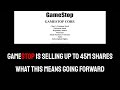 Gamestop plans to sell 45 million shares is this a sign of