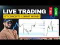 Live Trading | Operando el NASDAQ100 Usando ICT Concepts | Sesión de NewYork