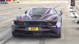 1100Hp Mclaren 720S Infinit Performance - Engine Start Up, Drag Race, 1/2 Mile Top Speed Run!