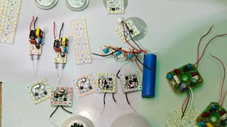 All LED Bulb Raw Material 9w Gama DOB बना हुआ मात्र 24₹ 1 years MINTU LED & electronics is live