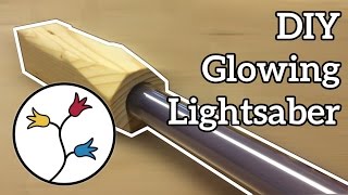 How to build a glowing lightsaber – DIY