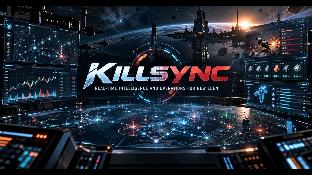 KillSync Live — EVE Online Sovereignty, Killmails & Hotspots + Lo-Fi 24/7