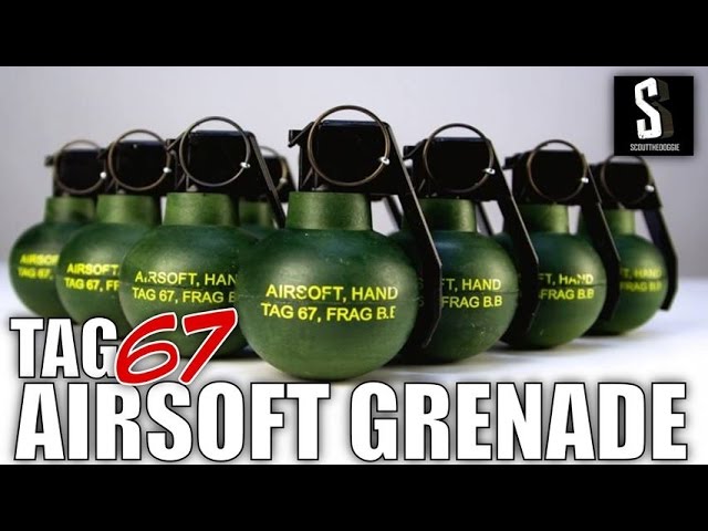Tag-67 - Grenade Airsoft à détonation - HyperProtec