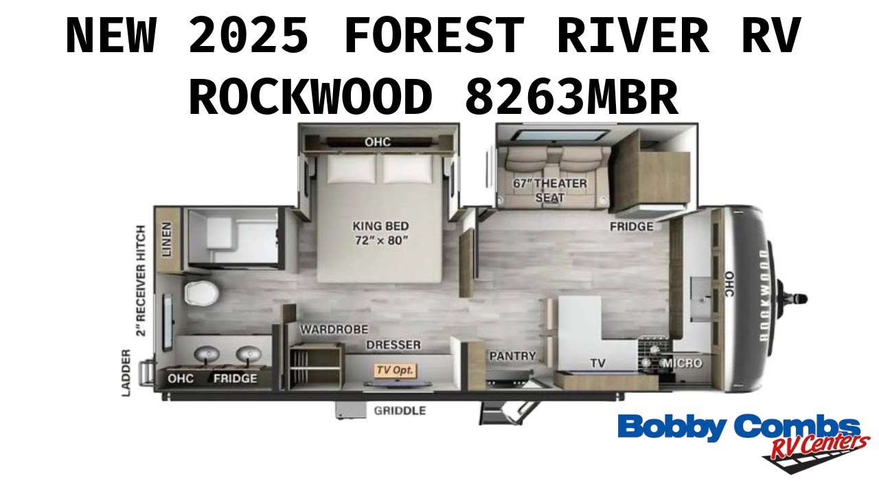 2025 Forest River RV Rockwood Ultra-Lite 8263MBR 