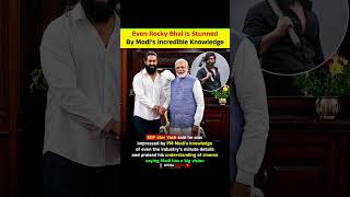 When Rocky Bhai Met Narendra Modi 🔥 #shorts